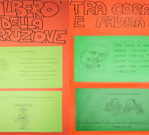 Lavoro dei ragazzi sulla legalità