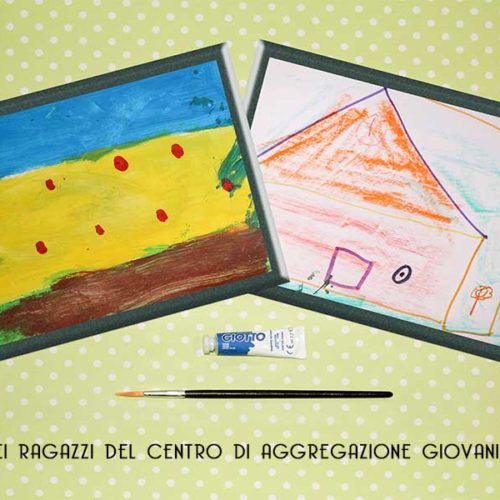 Laboratorio di pittura – Centro di aggregazione Giovanile Totila