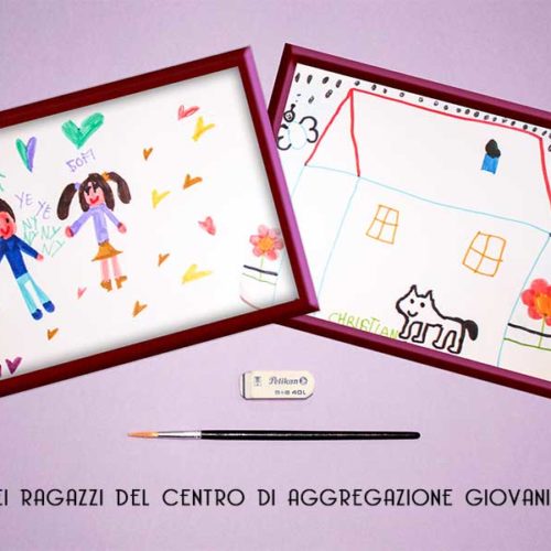 Laboratorio di pittura – Centro di aggregazione Giovanile Totila
