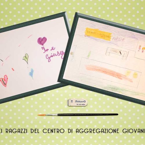 Laboratorio di pittura – Centro di aggregazione Giovanile Totila