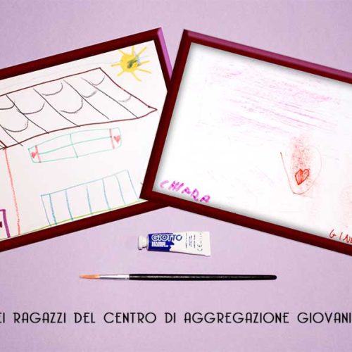 Laboratorio di pittura – Centro di aggregazione Giovanile Totila