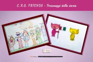 C.A.G. FRIENDS - Personaggi della storia