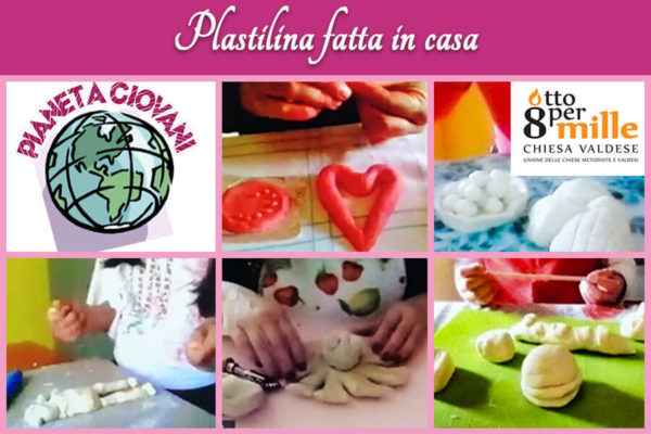 Plastilina fatta in casa - Attivita online Centro Totila - Progetto Cantiere Totila - Associazione Pianeta Giovani